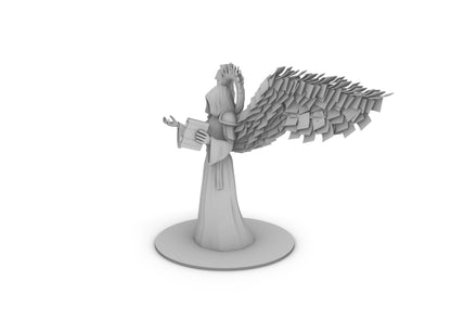 Angel of Knowledge Tabletop DND Gaming Miniature