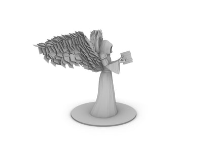 Angel of Knowledge Tabletop DND Gaming Miniature