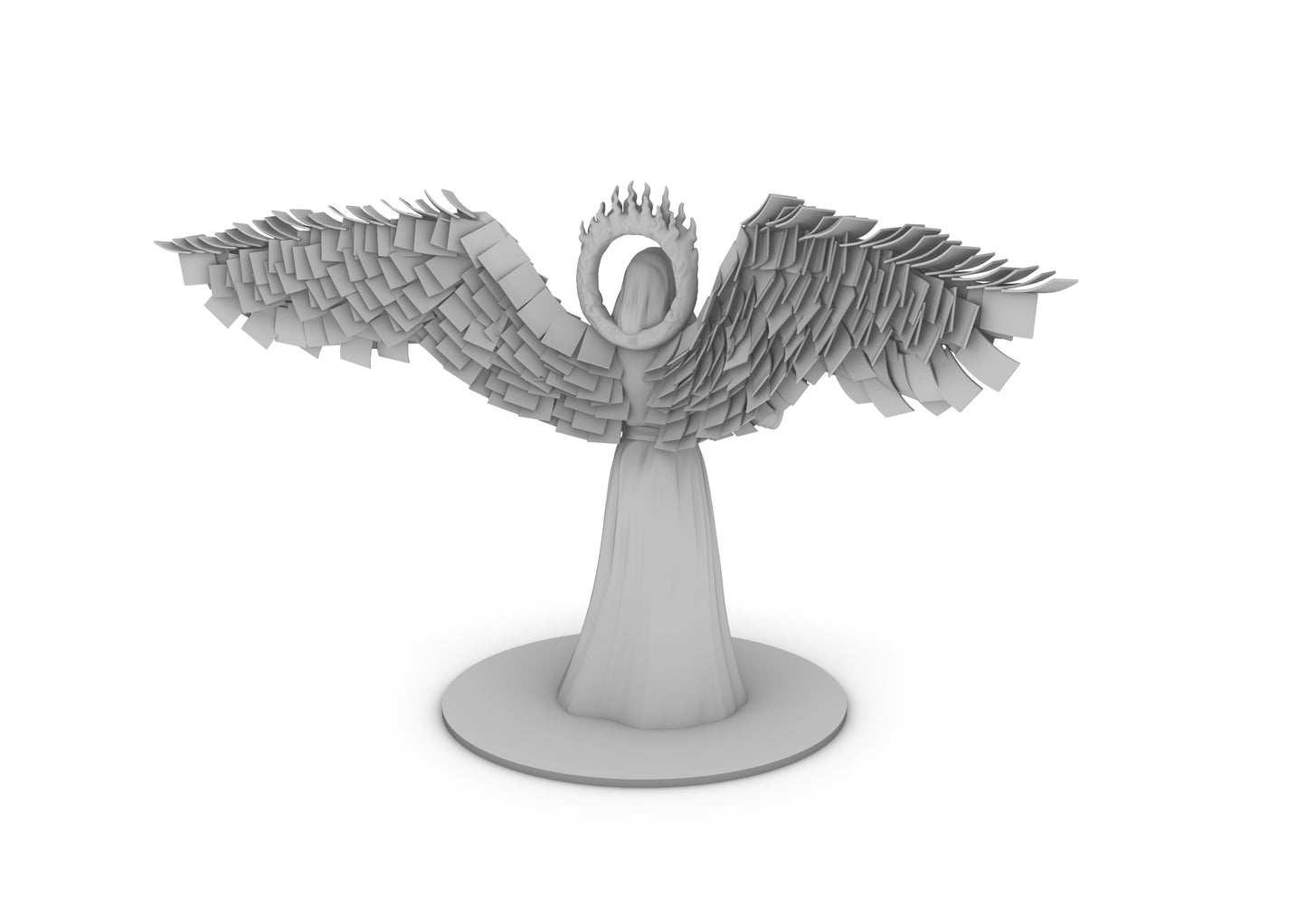 Angel of Knowledge Tabletop DND Gaming Miniature