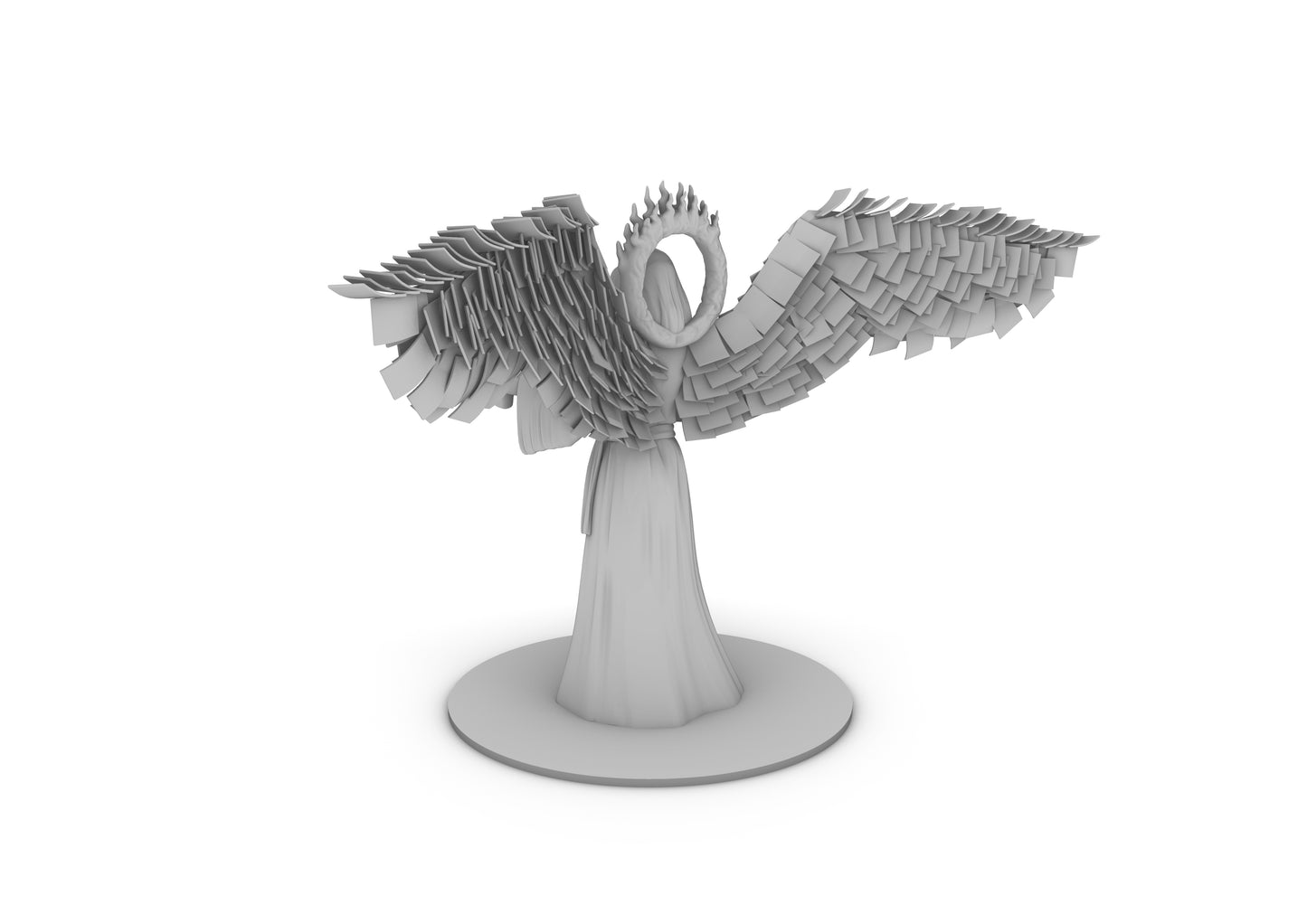 Angel of Knowledge Tabletop DND Gaming Miniature