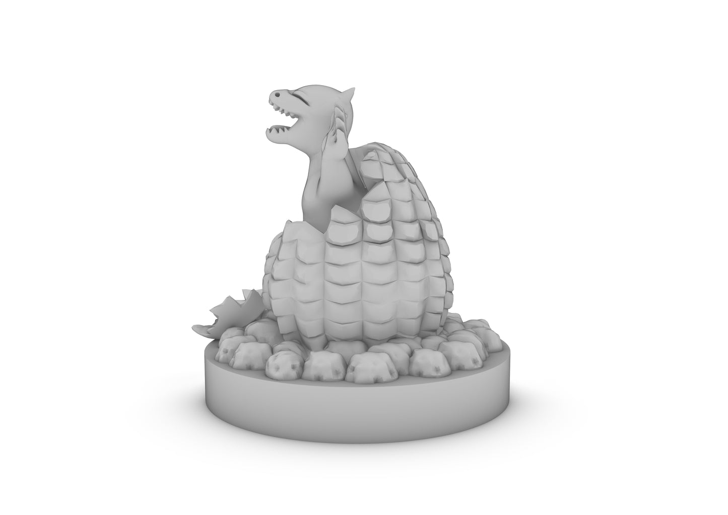 Baby Dragonborn Tabletop DND Gaming Miniature