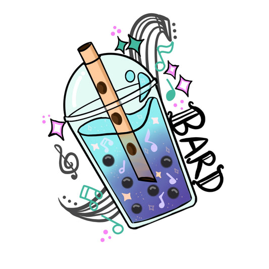 Bard Boba Sticker