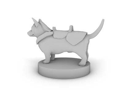 Battle Corgi Tabletop DND Gaming Miniature