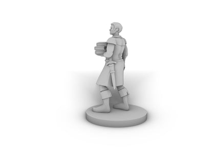 Book Ranger Tabletop DND Gaming Miniature