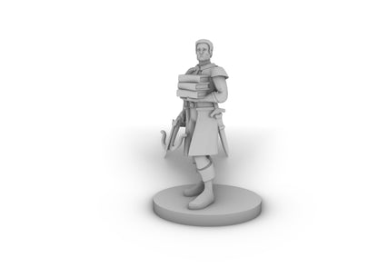 Book Ranger Tabletop DND Gaming Miniature