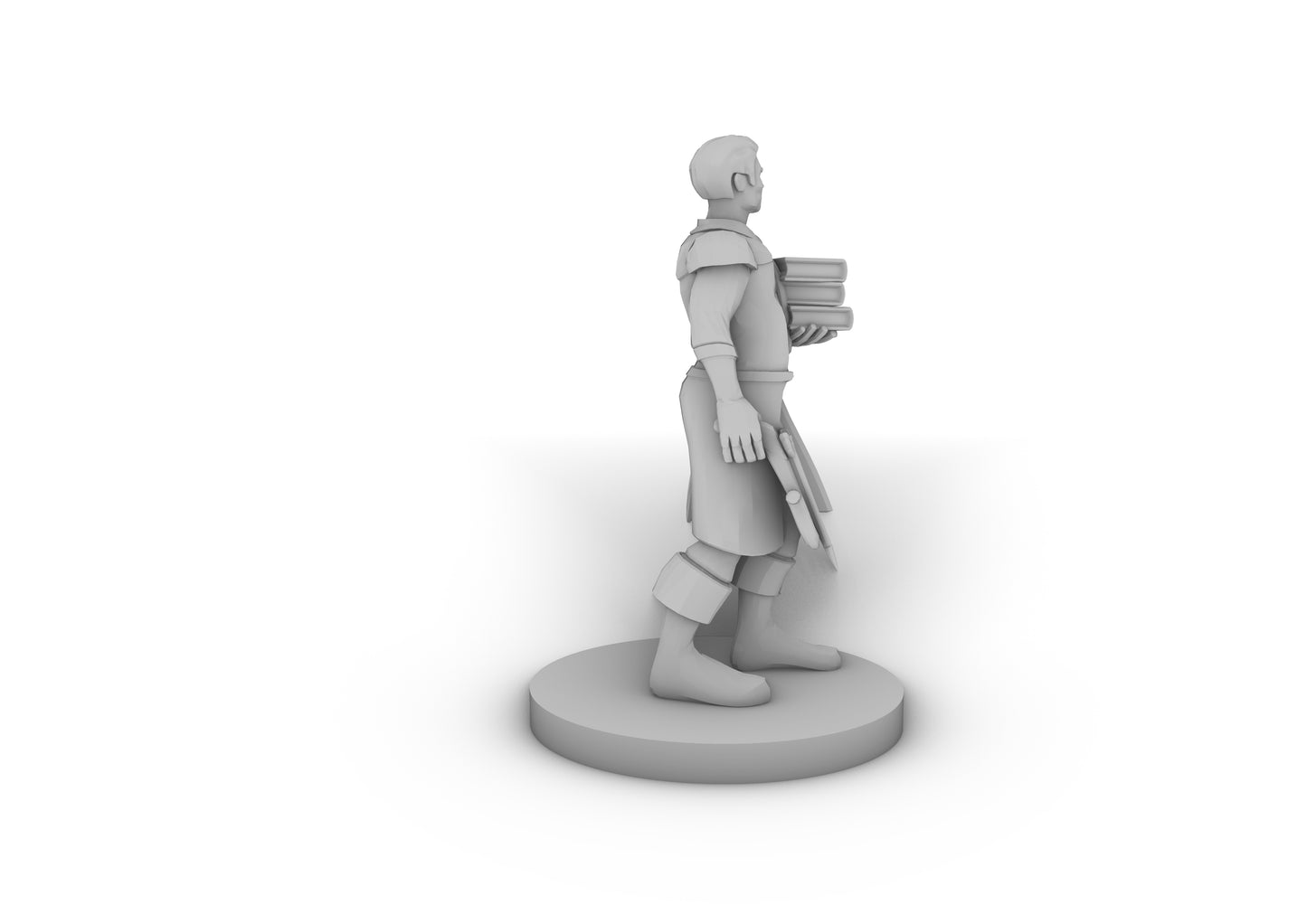 Book Ranger Tabletop DND Gaming Miniature