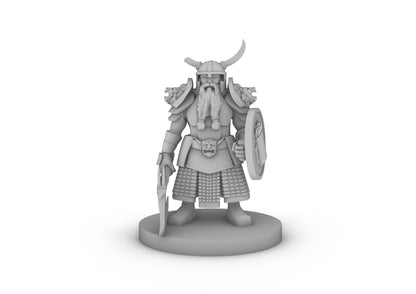 Bruenor Battlehammer Tabletop DND Gaming Miniature