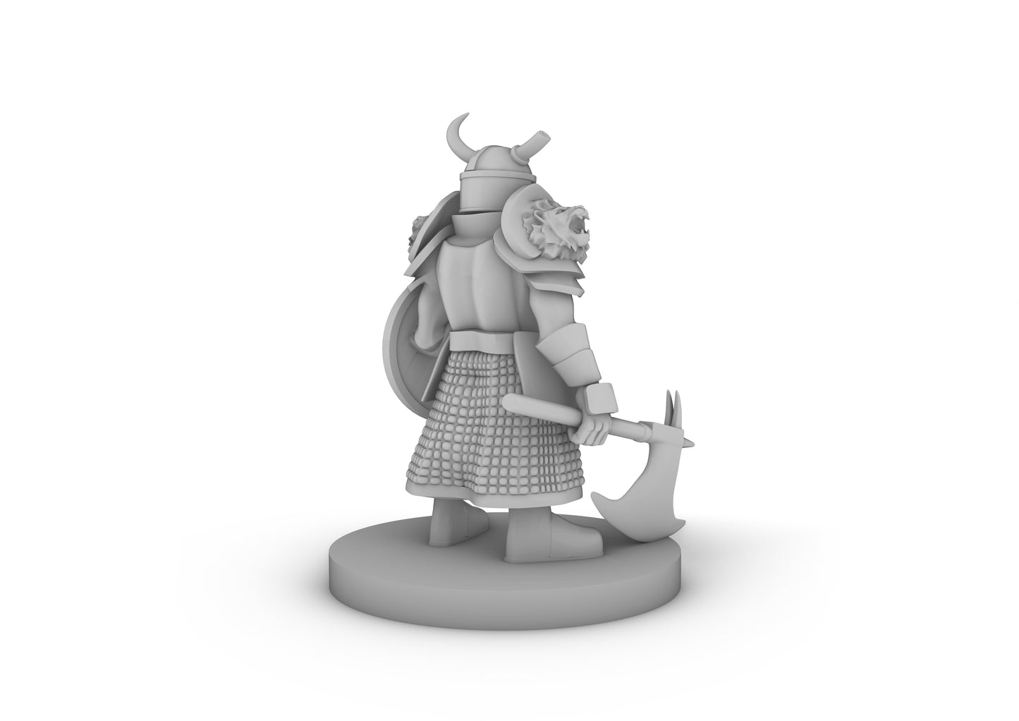 Bruenor Battlehammer Tabletop DND Gaming Miniature