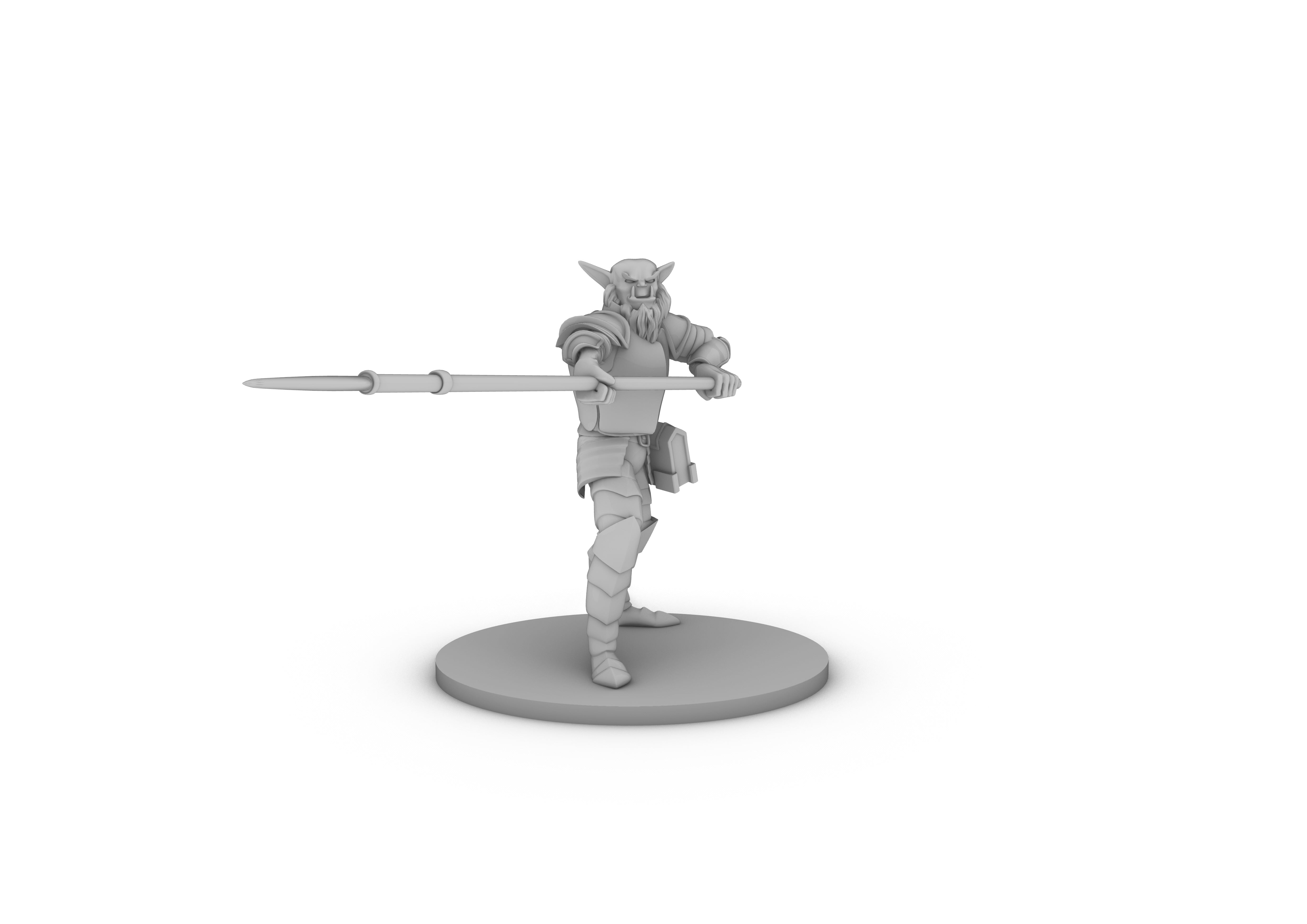 Bugbear Eldritch Knight Large DND Miniature – High-Quality Resin ...