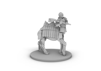 Cameltaur Fighter Tabletop DND Gaming Miniature