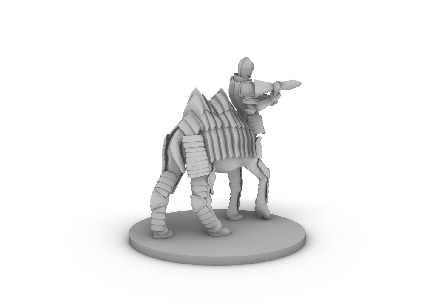 Cameltaur Fighter Tabletop DND Gaming Miniature