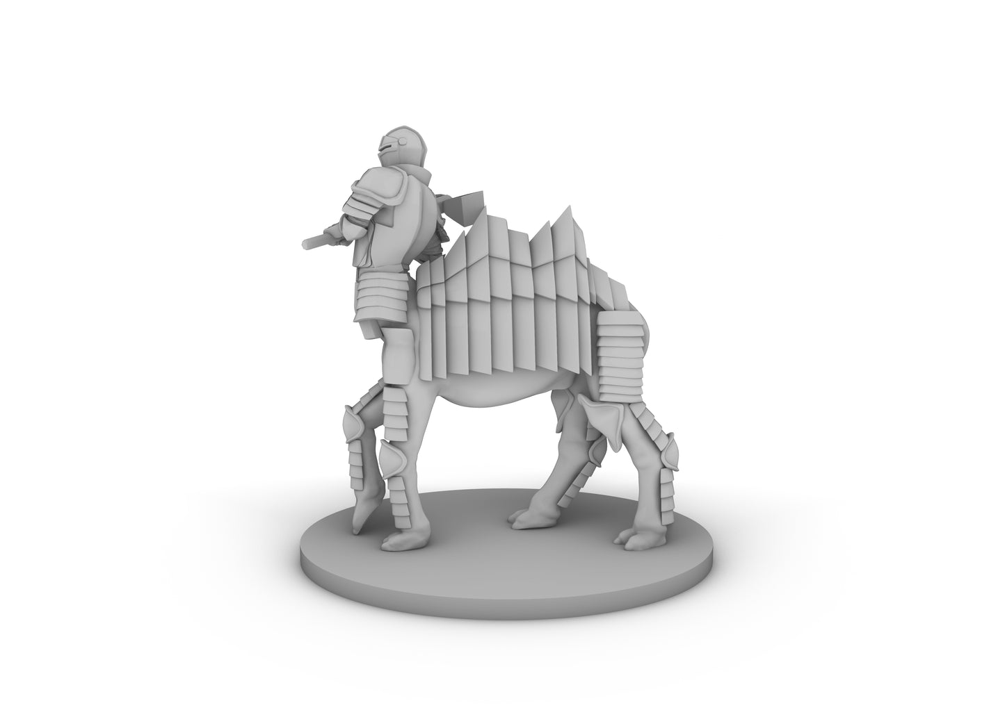 Cameltaur Fighter Tabletop DND Gaming Miniature