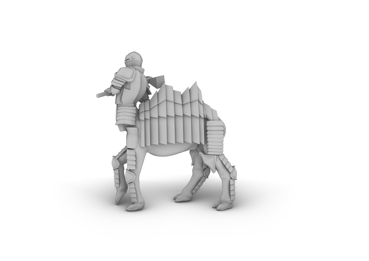 Cameltaur Fighter No Base Tabletop DND Gaming Miniature