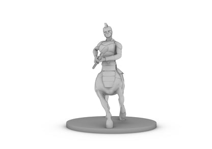 Centaur Female Fighter Tabletop DND Gaming Miniature