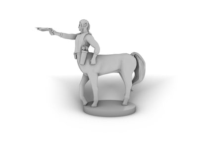 Centaur Male Sorcerer With Crossbow Medium Sized Tabletop DND Gaming Miniature