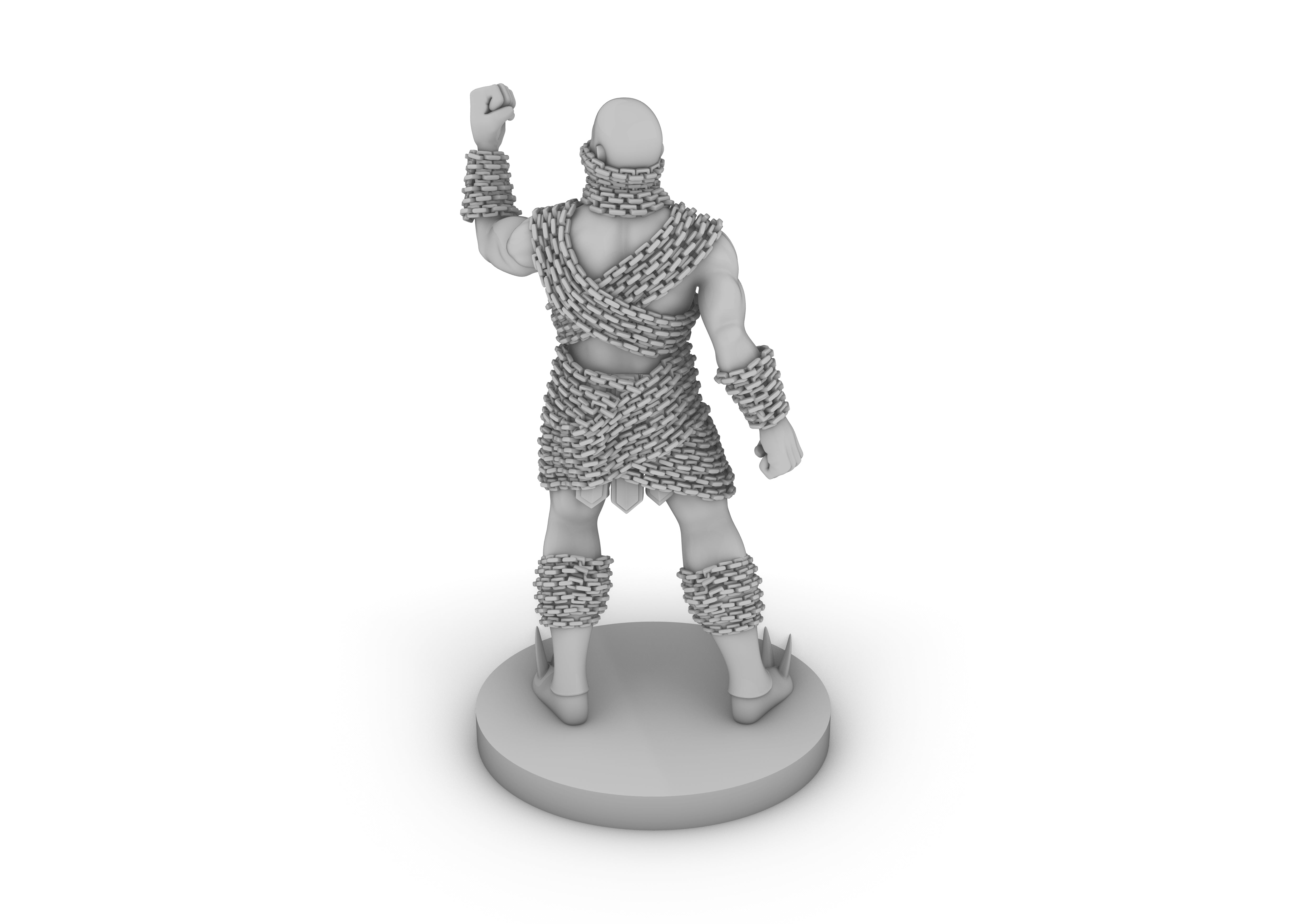 Chain Devil DND Miniature - High-Quality Resin โ Triple D Designs