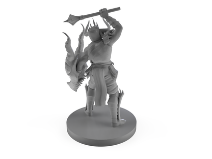 Cleric of Tiamat Tabletop DND Gaming Miniature