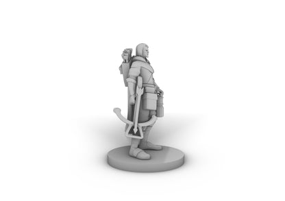 Crossbow Ranger Tabletop DND Gaming Miniature