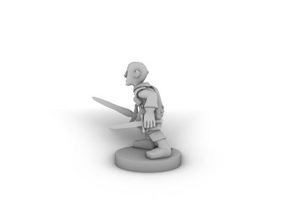 Deep Gnome Rogue Tabletop DND Gaming Miniature