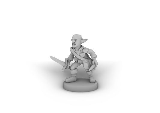 Deep Gnome Rogue Tabletop DND Gaming Miniature