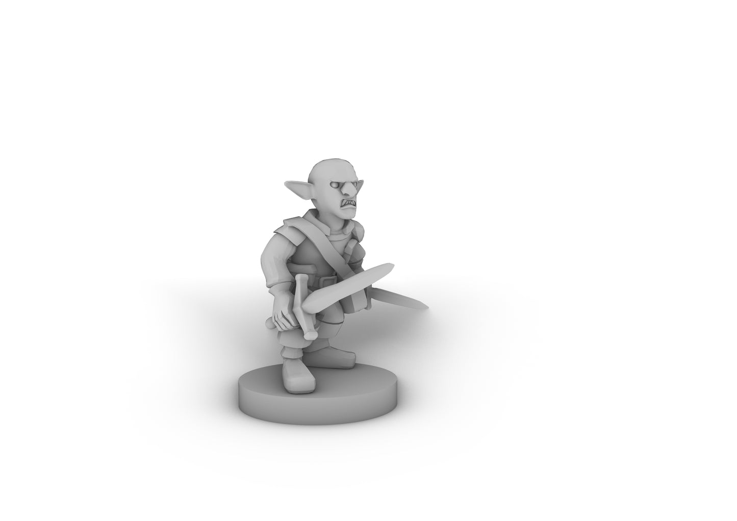 Deep Gnome Rogue Tabletop DND Gaming Miniature