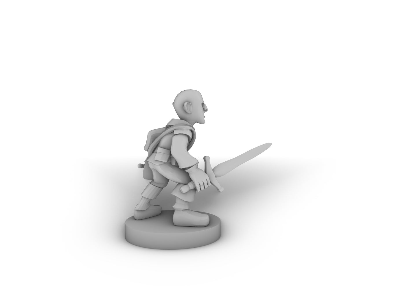 Deep Gnome Rogue Tabletop DND Gaming Miniature