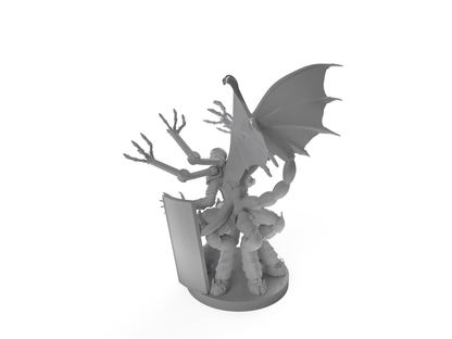 Demonic Alchemist Tabletop DND Gaming Miniature