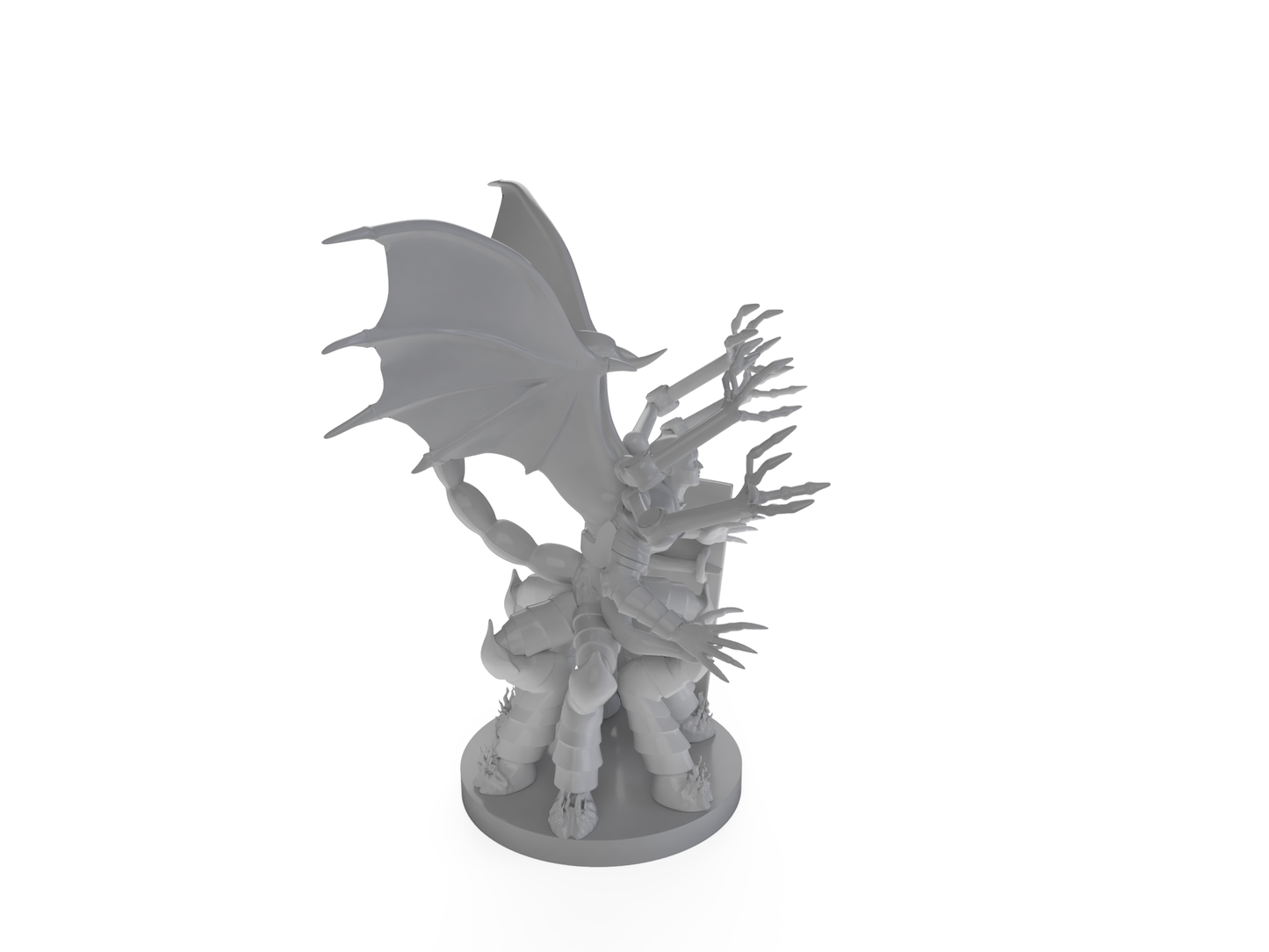 Demonic Alchemist Tabletop DND Gaming Miniature