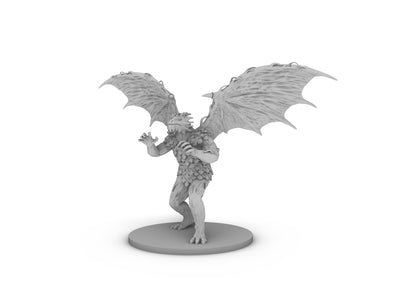 Draconic Vine Folk Monk Tabletop DND Gaming Miniature