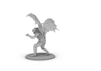 Draconic Vine Folk Monk Tabletop DND Gaming Miniature