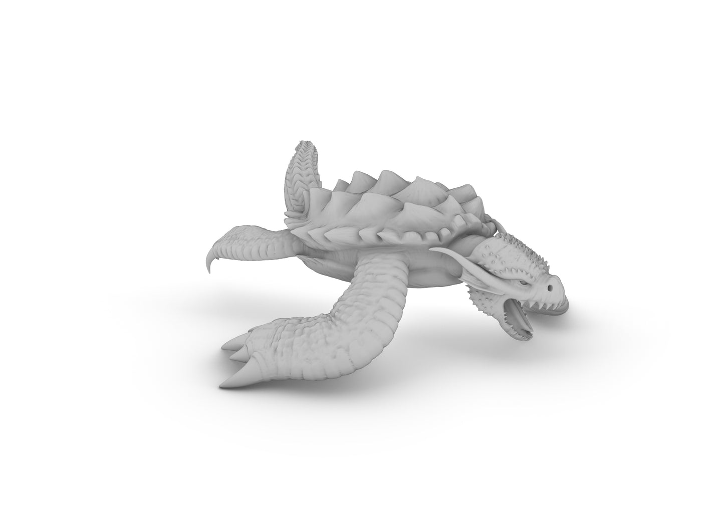 Dragon Turtle Tabletop DND Gaming Miniature