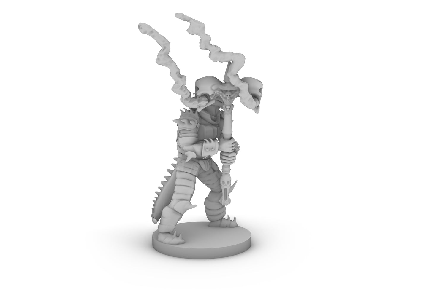 Dragonborn Fallen Paladin Tabletop DND Gaming Miniature