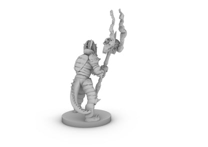 Dragonborn Fallen Paladin Tabletop DND Gaming Miniature