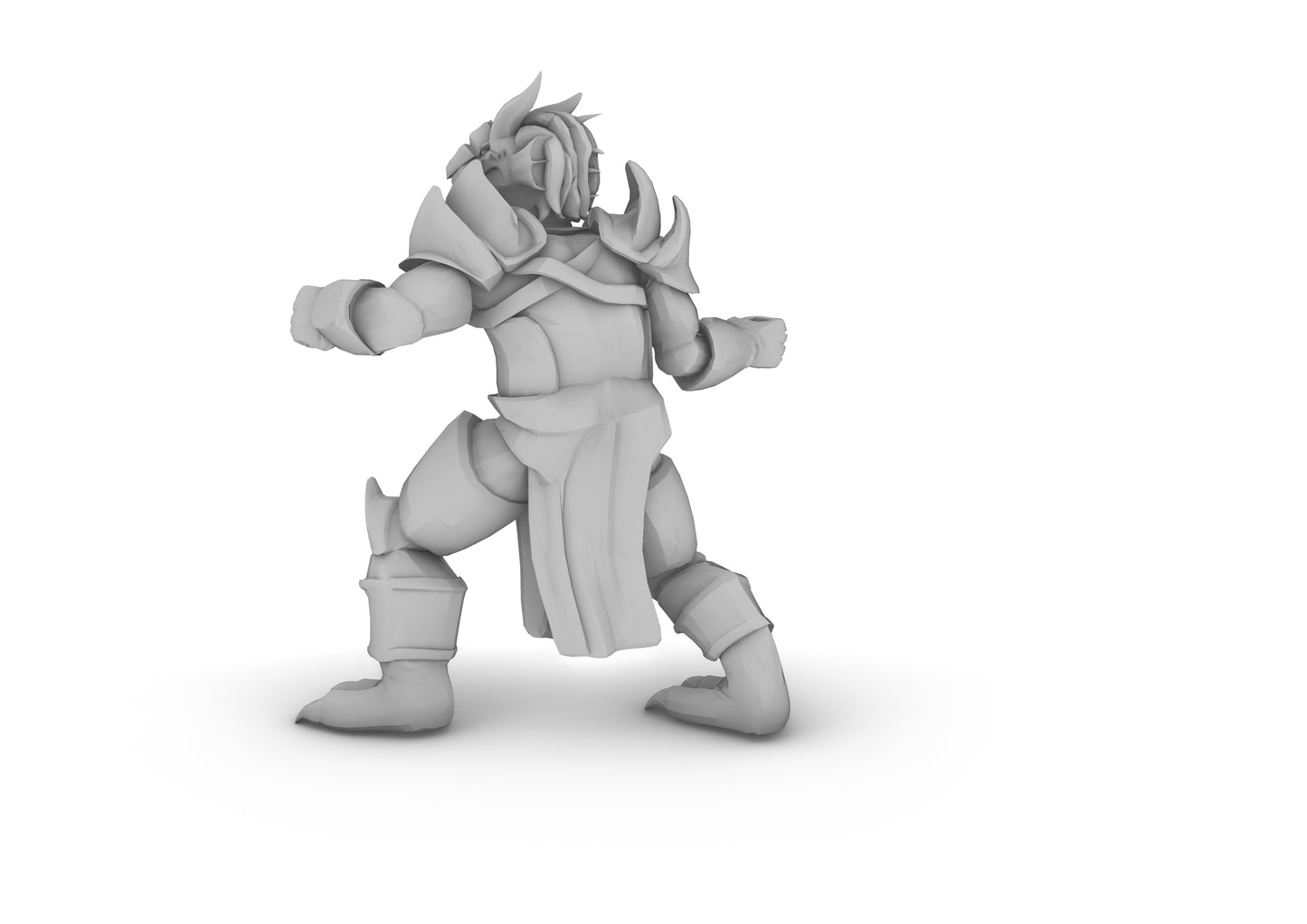 Dragonborn Paladin Body Tabletop DND Gaming Miniature