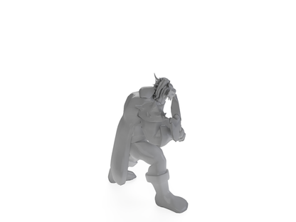 Dragonborn Regular Barbarian Tabletop DND Gaming Miniature