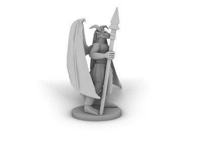 Dragonborn Scorceror Tabletop DND Gaming Miniature