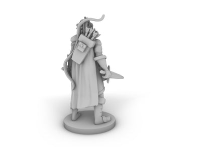 Dragonborn Two Sword Ranger Tabletop DND Gaming Miniature