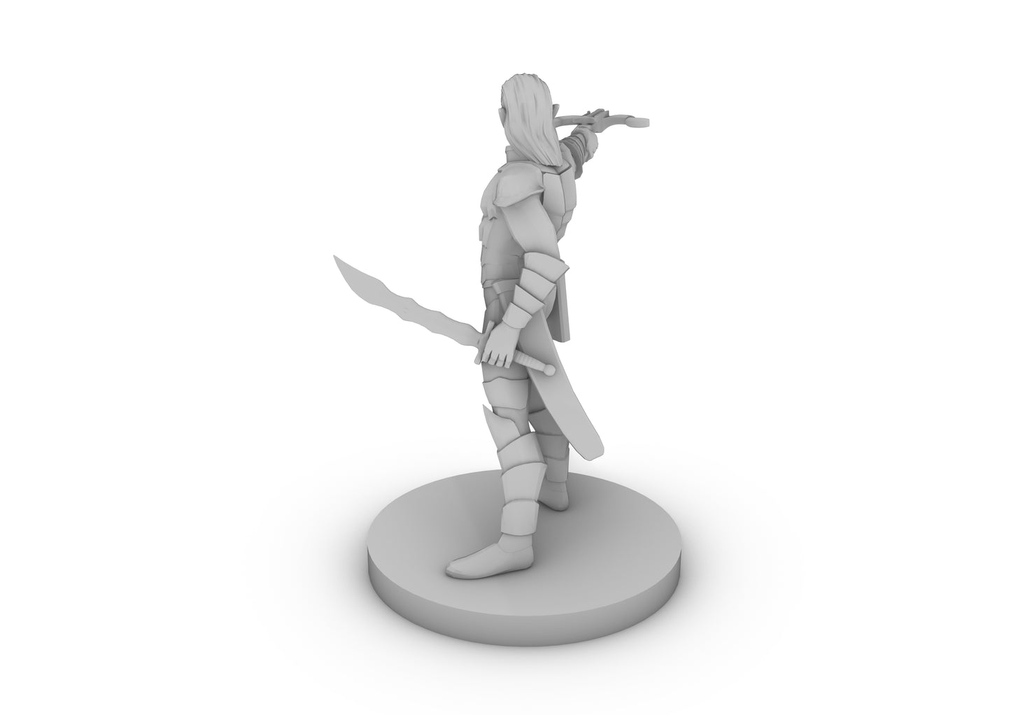 Drow Tabletop DND Gaming Miniature