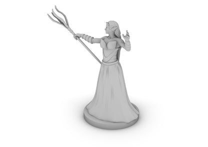 Drow Priestess Tabletop DND Gaming Miniature