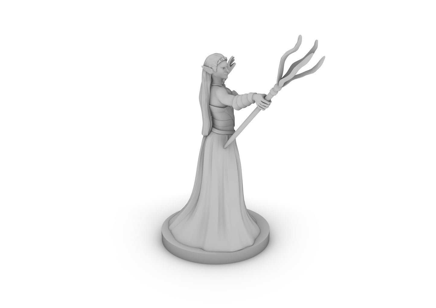 Drow Priestess Tabletop DND Gaming Miniature