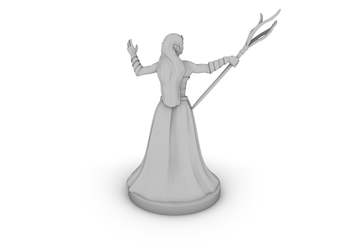 Drow Priestess Tabletop DND Gaming Miniature