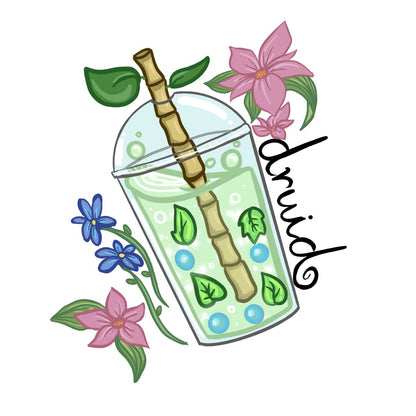 Druid Boba Sticker