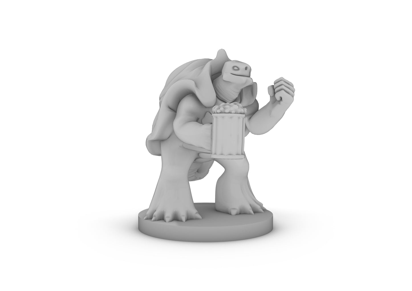 Drunk Tortle Bar Brawler Tabletop DND Gaming Miniature