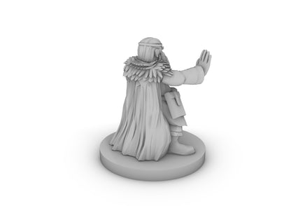 Dwarf Wizard 2 Tabletop DND Gaming Miniature