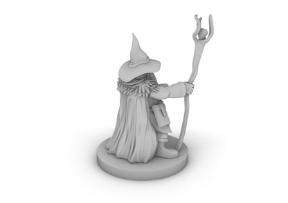 Dwarf Wizard 3 Tabletop DND Gaming Miniature