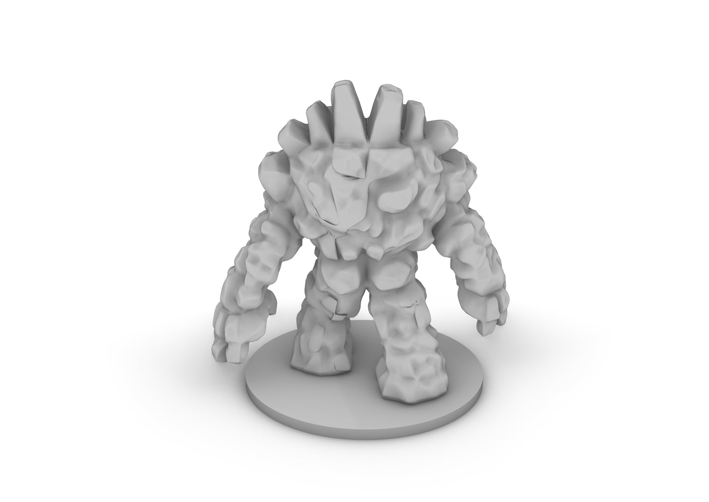 Earth Elemental Tabletop DND Gaming Miniature