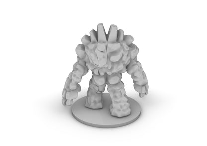 Earth Elemental Tabletop DND Gaming Miniature