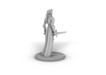 Elf Female Princess Rogue Tabletop DND Gaming Miniature