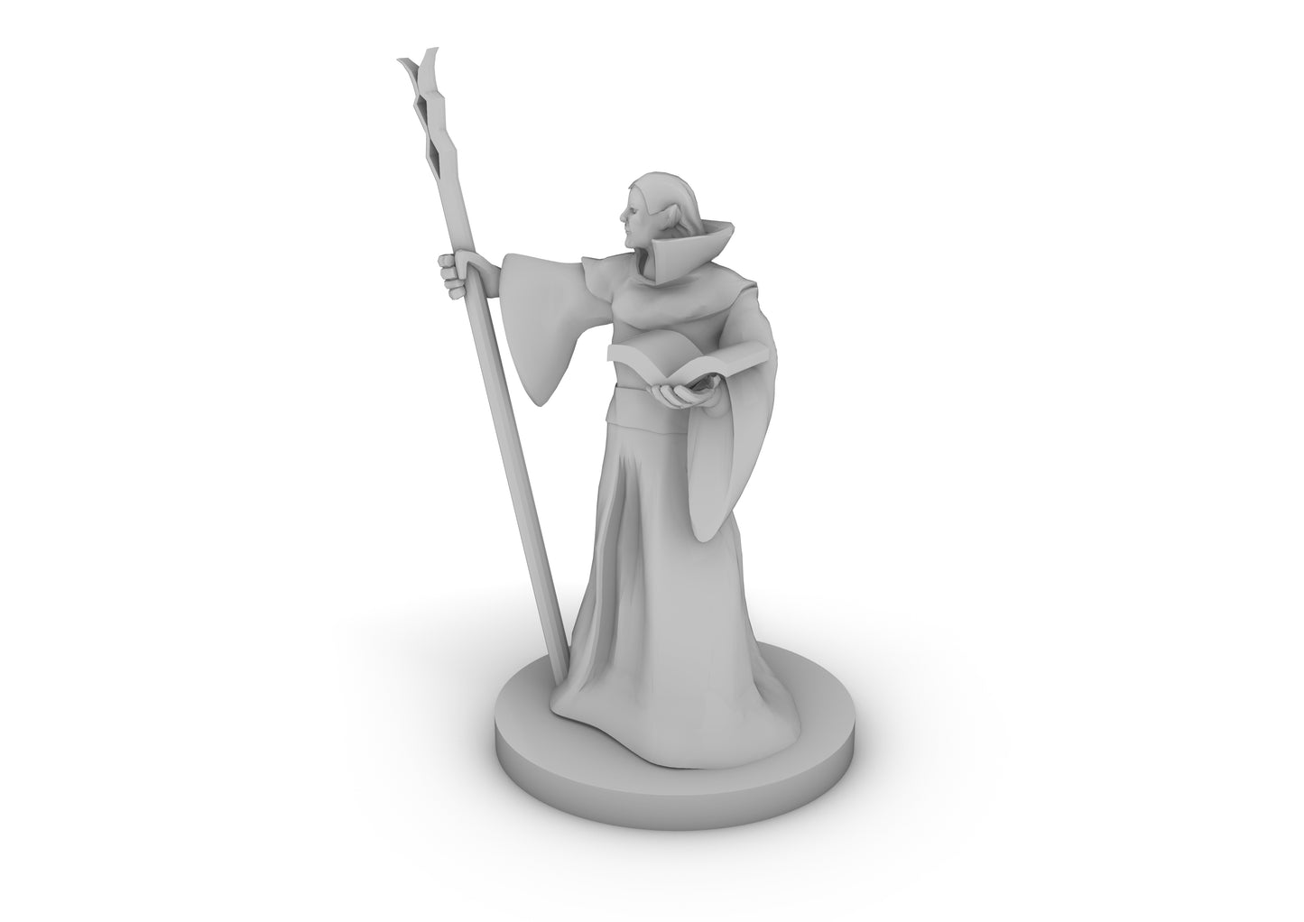 Elf Wizard 2 Tabletop DND Gaming Miniature