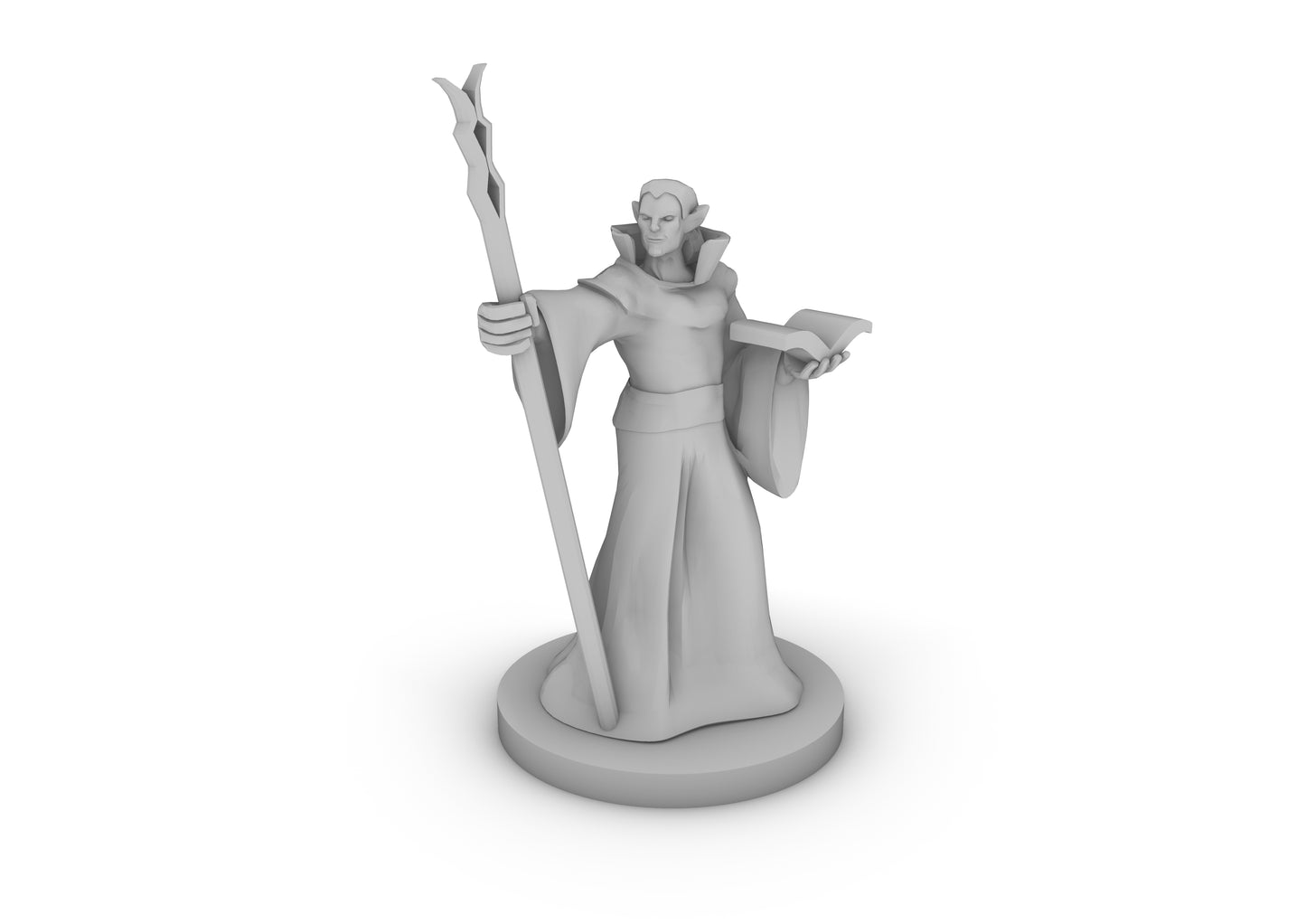 Elf Wizard 2 Tabletop DND Gaming Miniature